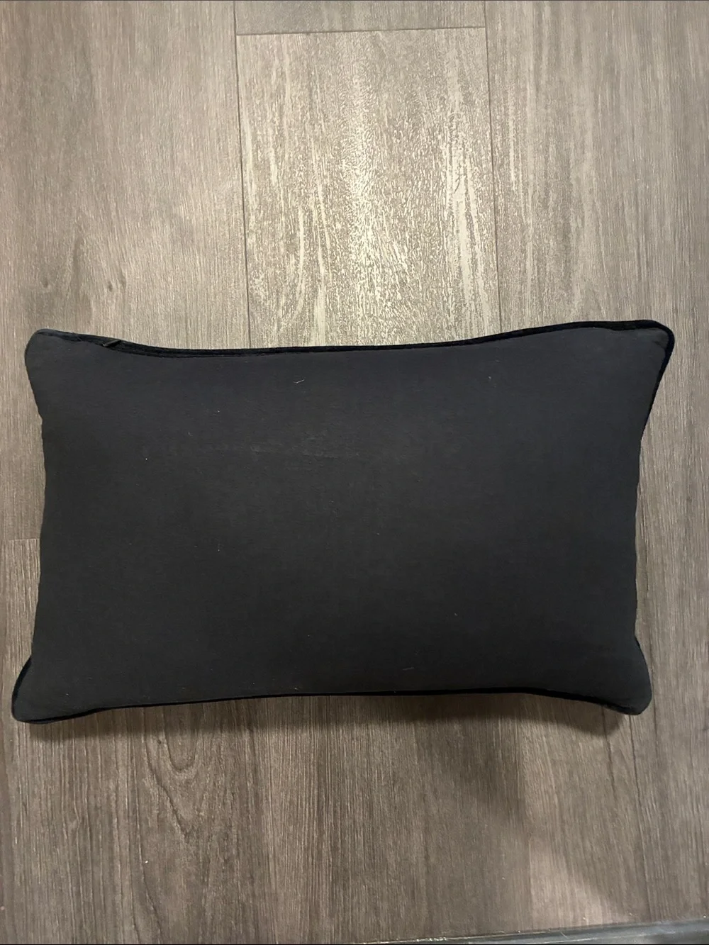 Gold Bee Black Velvet Embroidered Decorative Pillow - Home Bedding